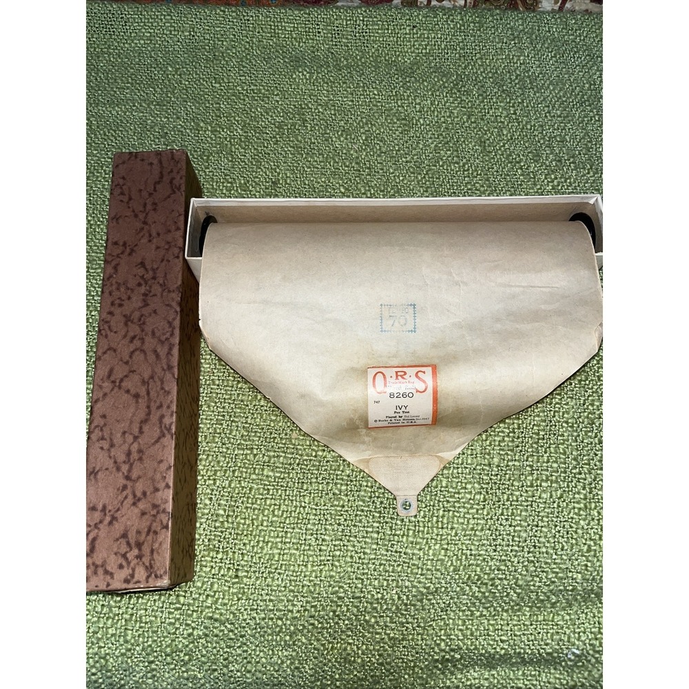 Vintage QRS Player Piano Roll 8260 , "Ivy"